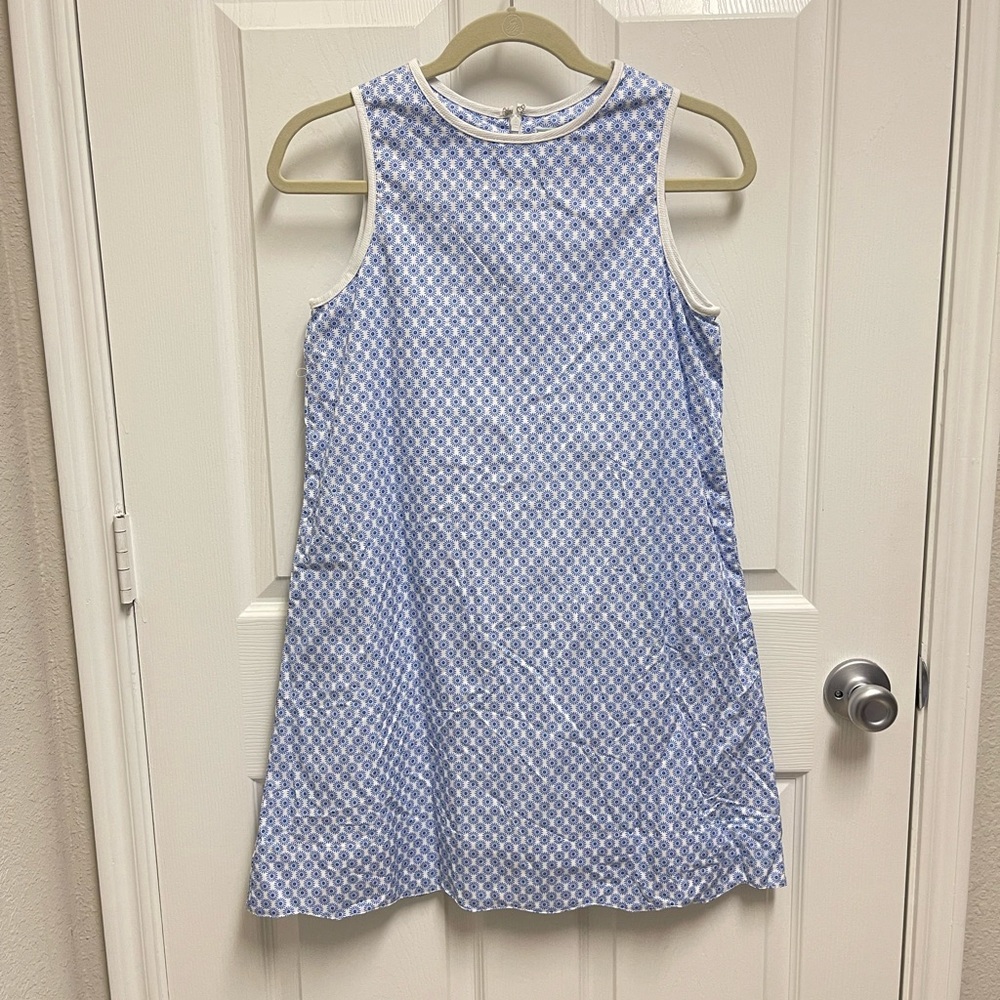 CPC Childrenswear Blue Pattern Shift Dress